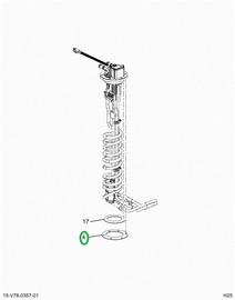 2522986C1 GASKET, DEF SENSOR