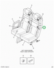 2522993C1 SEAT BEZEL BOTTOM FREEDMAN