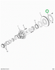 2523132C91 BRACKET,BRAKE KIT WITH ANTILOC