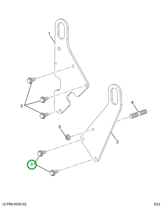 2523205C1 Bolt, Lifting Eye