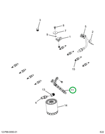 2523213C91 SENSOR, CRANKSHAFT POSITION