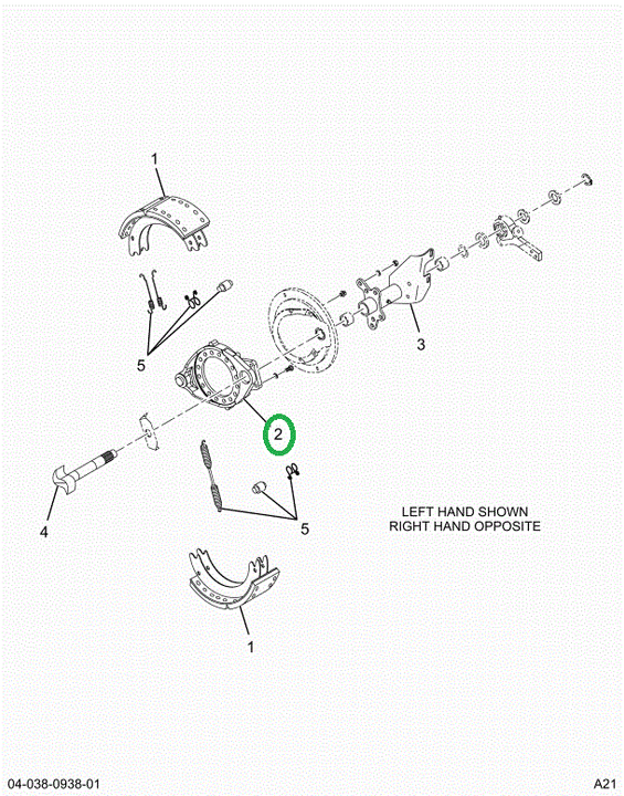 2523214C91 Spider Pin Assembly