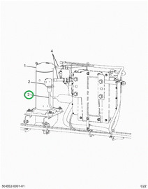 2523250C1 CABLE,HARNESS, COMPRESSOR, COP