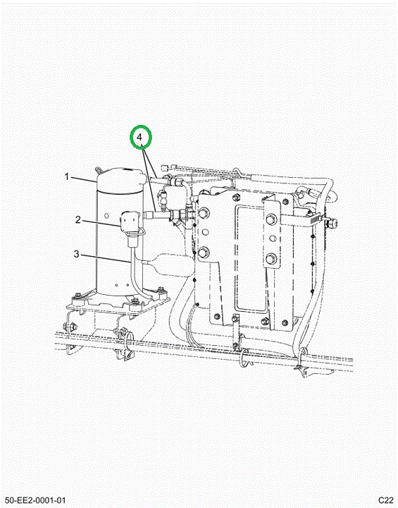 2523251C1 COMPRSSOR FITTING, KIT, 400-15