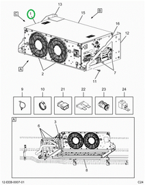 2523346C91 Hv Box Assembly