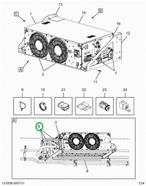 2523351C91 Hose, 3 Way Valve To Radiator