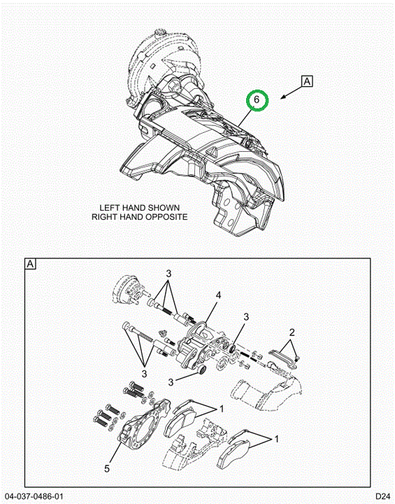 2523368C91 BRACKET,CHAMBER, BRAKE