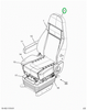 2523410C1 CUSHION, BACKREST, HEATING, WI