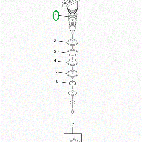 2523503C1 Injector, Fuel, Propane Engine