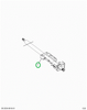 2523584C91 Service Steering Column Assemb