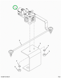 2523594C91 Service Leveling Valve