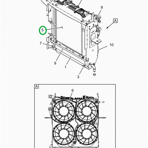2523618C91 CONTROL,CONDENSER ASSEMBLY