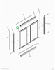 2523886C91 GLASS,BLACK FRONT GLASS ASSEMB