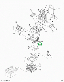 2524120C1 Valve, Rocker, Seat