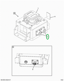 2524287C1 LOCK, HANDLE, MSD, AMPHENOL C2