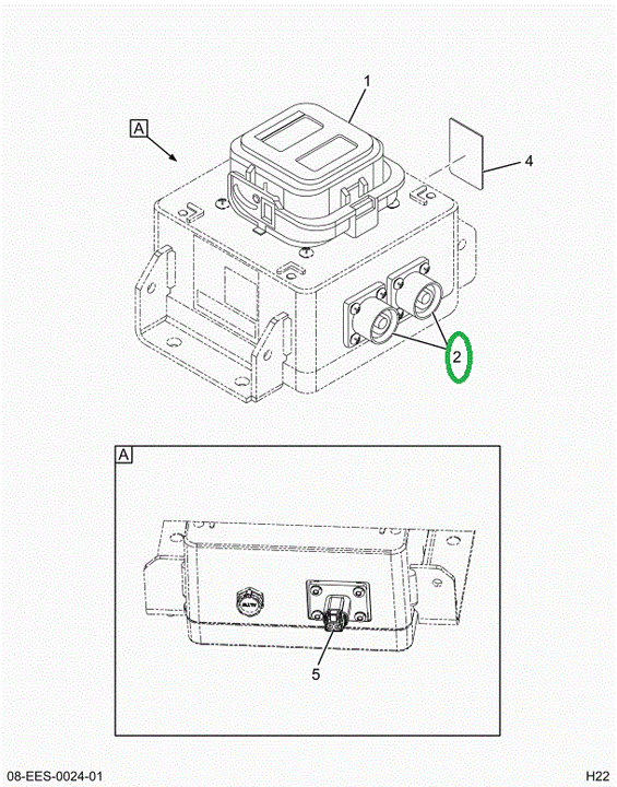 2524287C1 LOCK, HANDLE, MSD, AMPHENOL C2