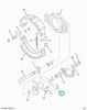 2524358C91 Bracket, Brake Chamber With Se