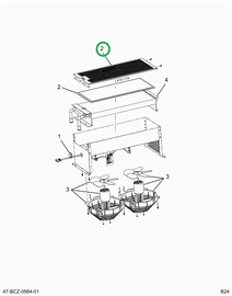 2524386C1 Double Fan Heater Core Filter