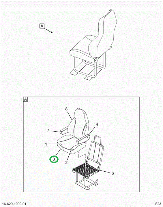 2524414C1 Cover Cushion St Nav Md Dark N