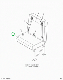 2524430C1 Upholstery, Qs11-30, Bottom, P