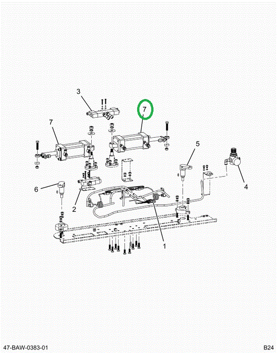2524441C91 Cylinder Assembly, Pneumatic A