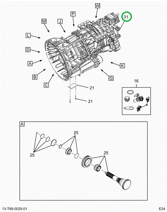2524474C91 TRANSMSN,TRANSMISSION ASSEMBLY