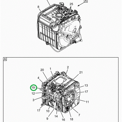 2524537C91 Nox Outlet Sensor T270 Kit