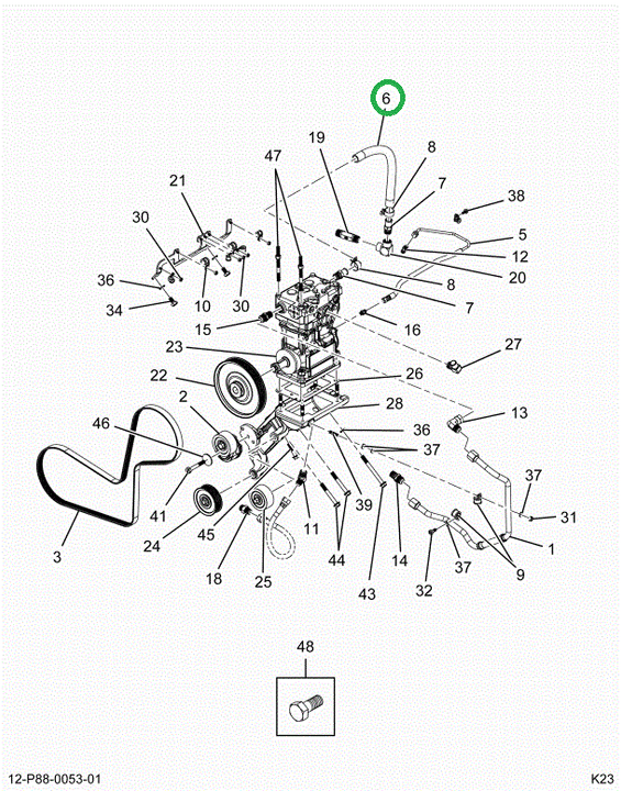 2524608C1 Hose