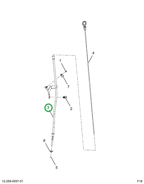2524643C1 Tube, Dipstick