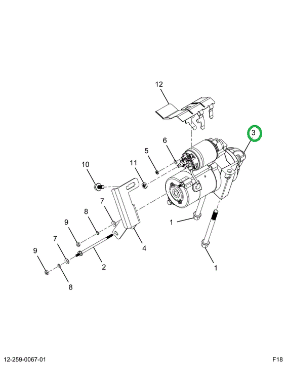 2524655C1 Starter