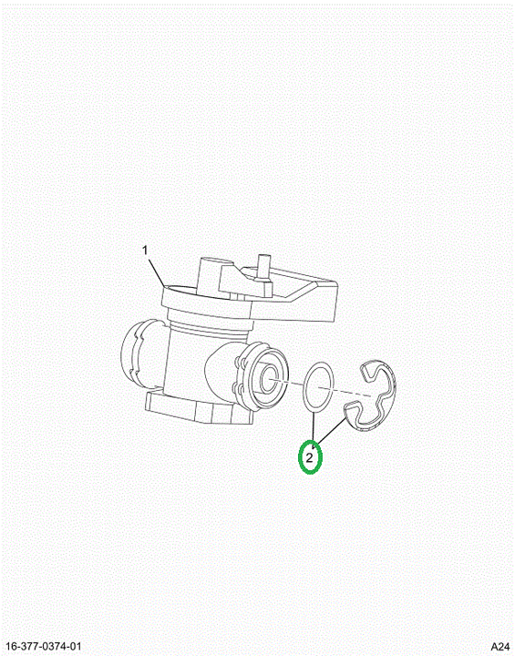 2525924C91 Water Valve O-ring Clip Kit