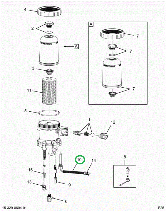2526161C1 FUEL HEATER, WEATHER PACKAGE C
