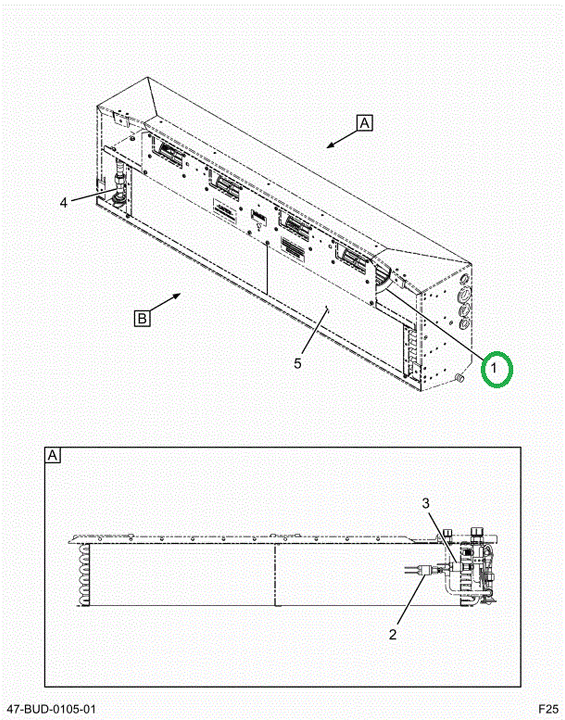 2526333C91 Blower, 12vdc, 4 Speed, Emc