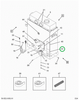 2526359C1 Insulation, Chassis, Dash Evap
