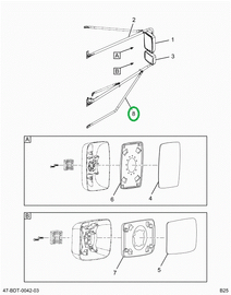 2526828C1 LOWER BRACE KIT, RV, RH STOWAW