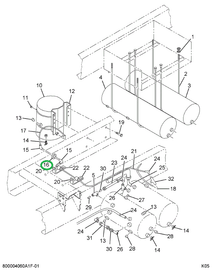 258261C1 COUPLING BRAKE ANCHOR