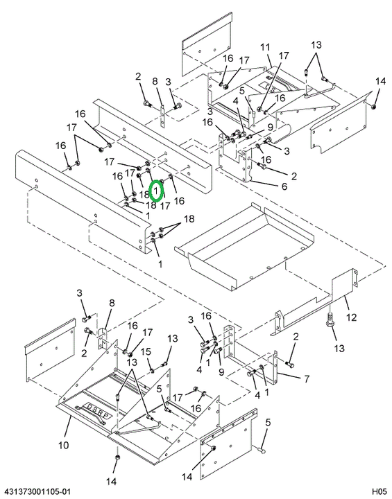 25846R1 WASHER FLAT 7/16
