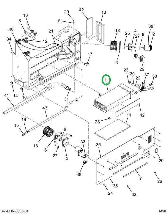 2585989C1 CORE ASM HEATER