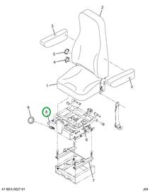 2586149C1 LEVER  RELEASE HEIGHT ADJ
