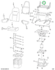 2586187C1 FRAME  SEAT LWR CUSH