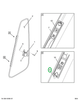 2586424C1 PIN HINGE LWR VENT WINDOW