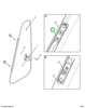 2586427C1 PIN HINGE UPR RH VENT WINDOW