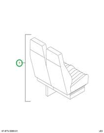 2586509C1 Cushion, Seat, Back, Pad