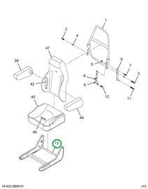 2586959C1 FRAME SEAT LOWER