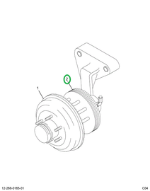 2587332C91 HUB FAN DRIVE PULLEY