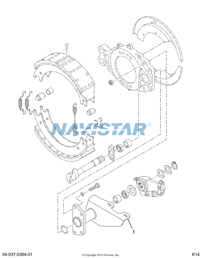 2587567C91 BRACKET BRK CAMSHAFT & CHAMBER