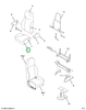 2587713C91 Upholstery, Seat Cushion, Bus,