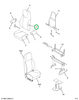 2587720C91 Cushion, Seat Back W/upholster