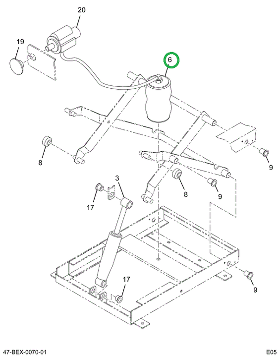 2588805C91 SPRING  AIR (BAG)