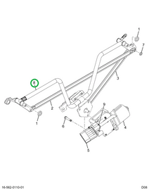 2589163C1 TUBE FRAME/PIVOT ASSY W/S WPR